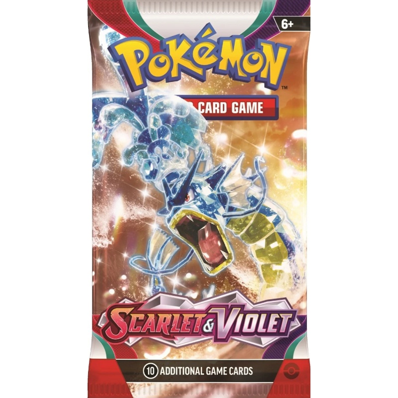 Pokémon TCG: Scarlet & Violet 1 x Booster Pack - 10 Additional Game Cards for Collectors