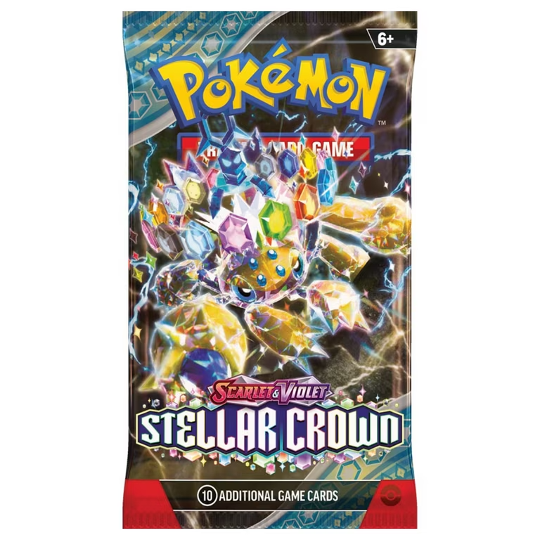 Pokemon TCG: Stellar Crown 1 x Booster Pack