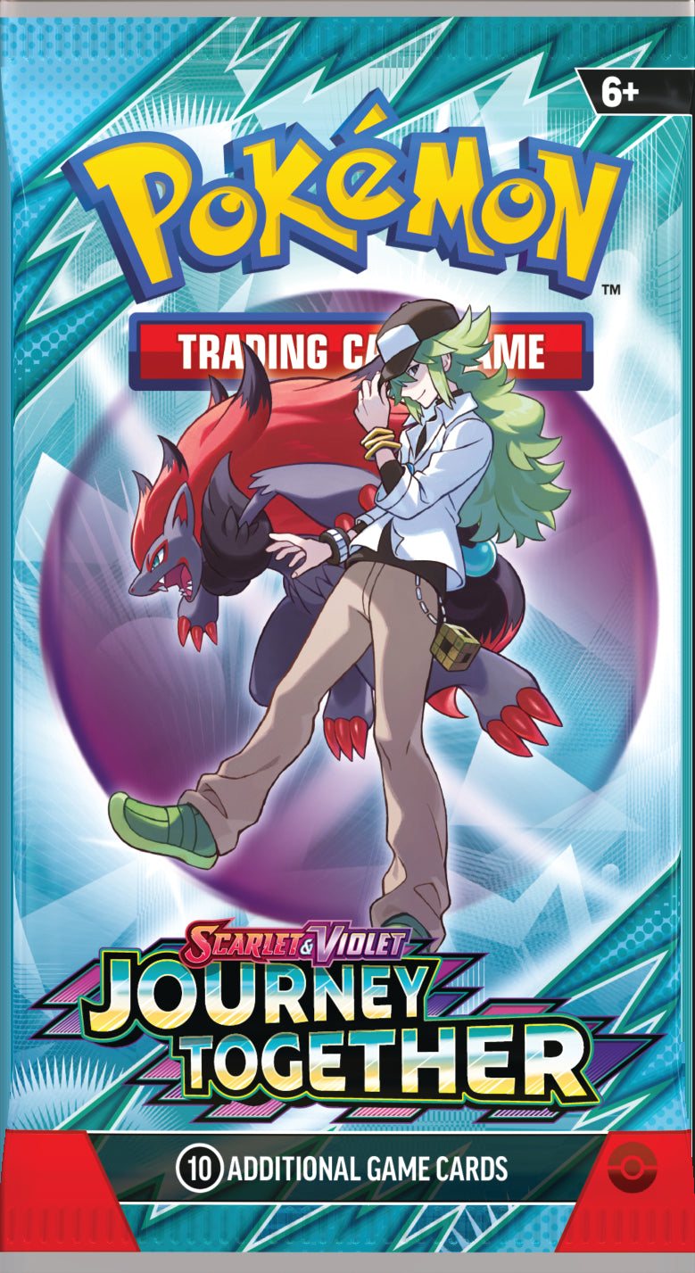 Pokemon TCG: Journey Together 1 x Booster Pack - Scarlet & Violet - Trading Card Game