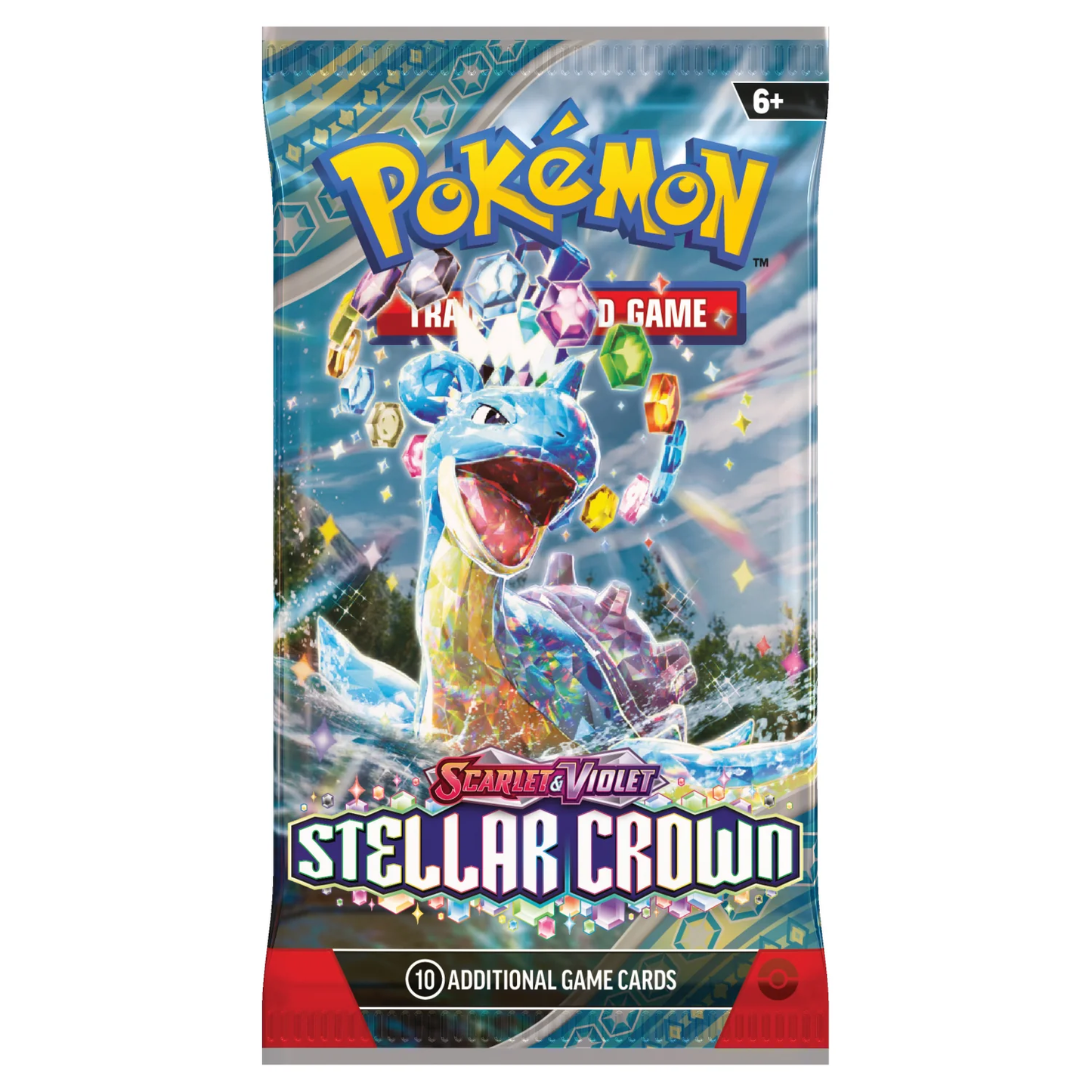 Pokemon TCG: Stellar Crown 1 x Booster Pack