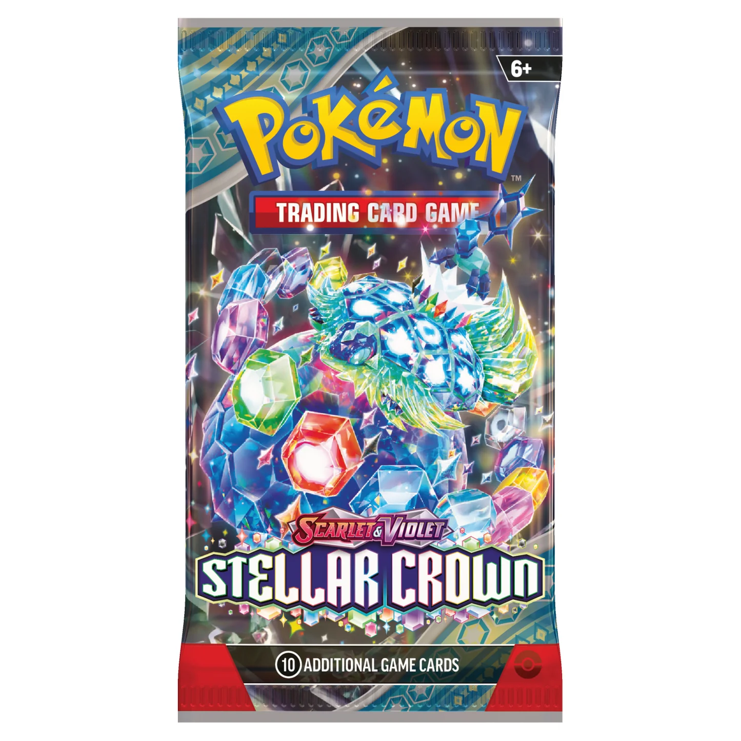 Pokemon TCG: Stellar Crown 1 x Booster Pack