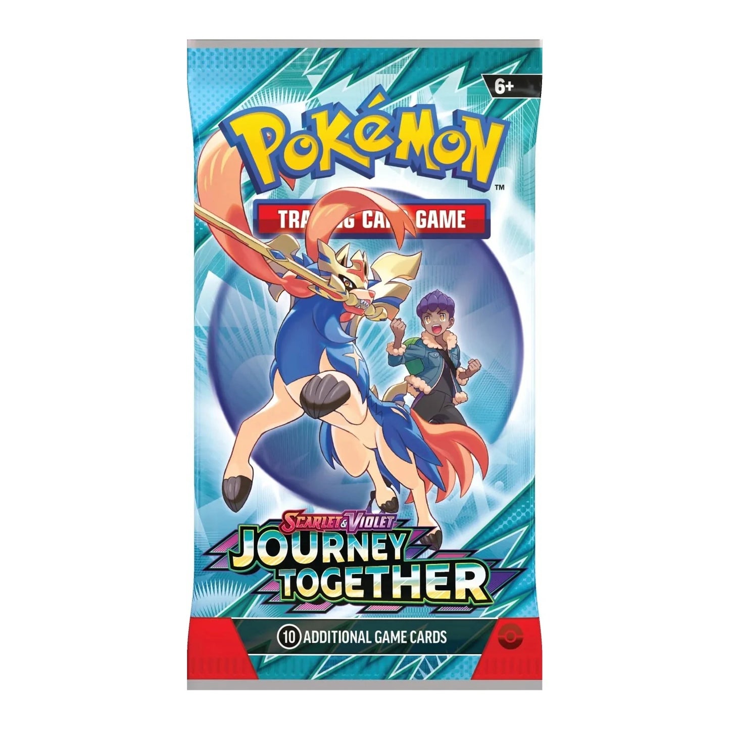 Pokemon TCG: Journey Together 1 x Booster Pack - Scarlet & Violet - Trading Card Game