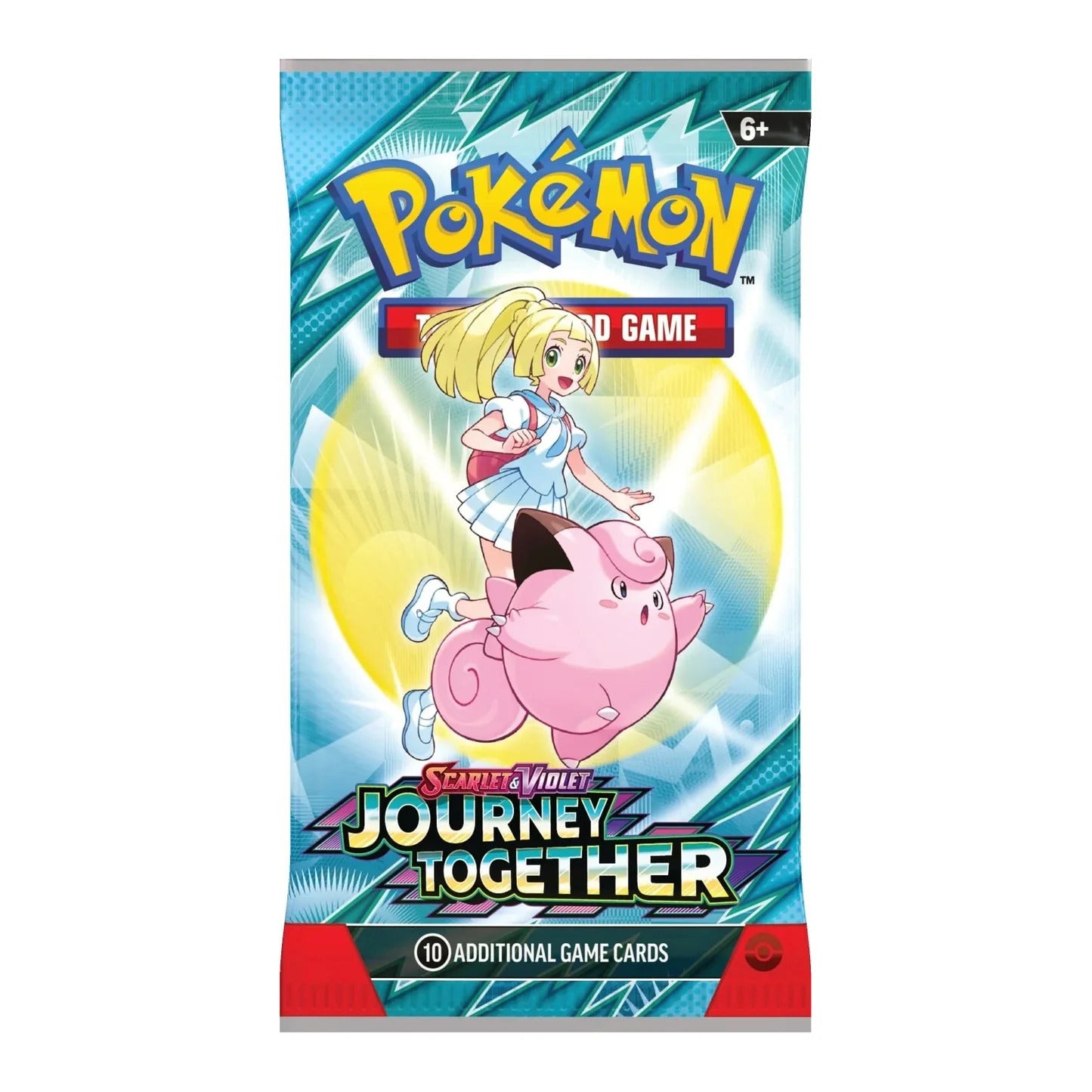 Pokemon TCG: Journey Together 1 x Booster Pack - Scarlet & Violet - Trading Card Game