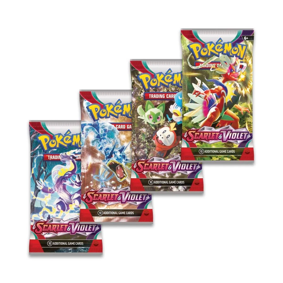 Pokémon TCG: Scarlet & Violet 1 x Booster Pack - 10 Additional Game Cards for Collectors