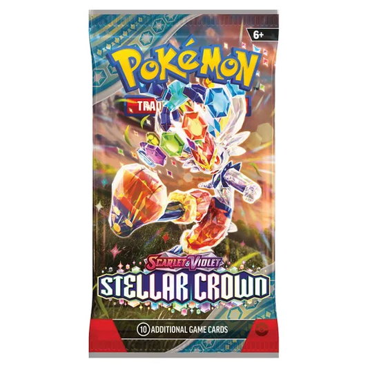 Pokemon TCG: Stellar Crown 1 x Booster Pack