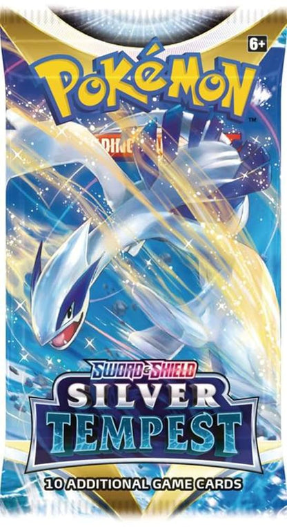 Pokemon TCG: Silver Tempest 1 x Booster Pack - Sword & Shield - Trading Card Game