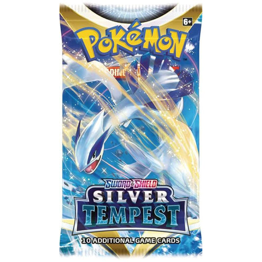 Pokemon TCG: Silver Tempest 1 x Booster Pack - Sword & Shield - Trading Card Game