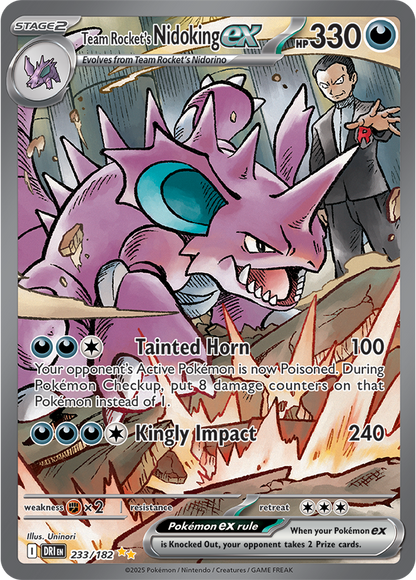 Pokémon TCG: Destined Rivals Booster Pack - 10 Cards & 1 Basic Energy - Team Rocket Revival - Collectible Trading Card Game