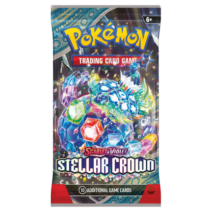 Pokemon TCG: Stellar Crown 1 x Booster Pack