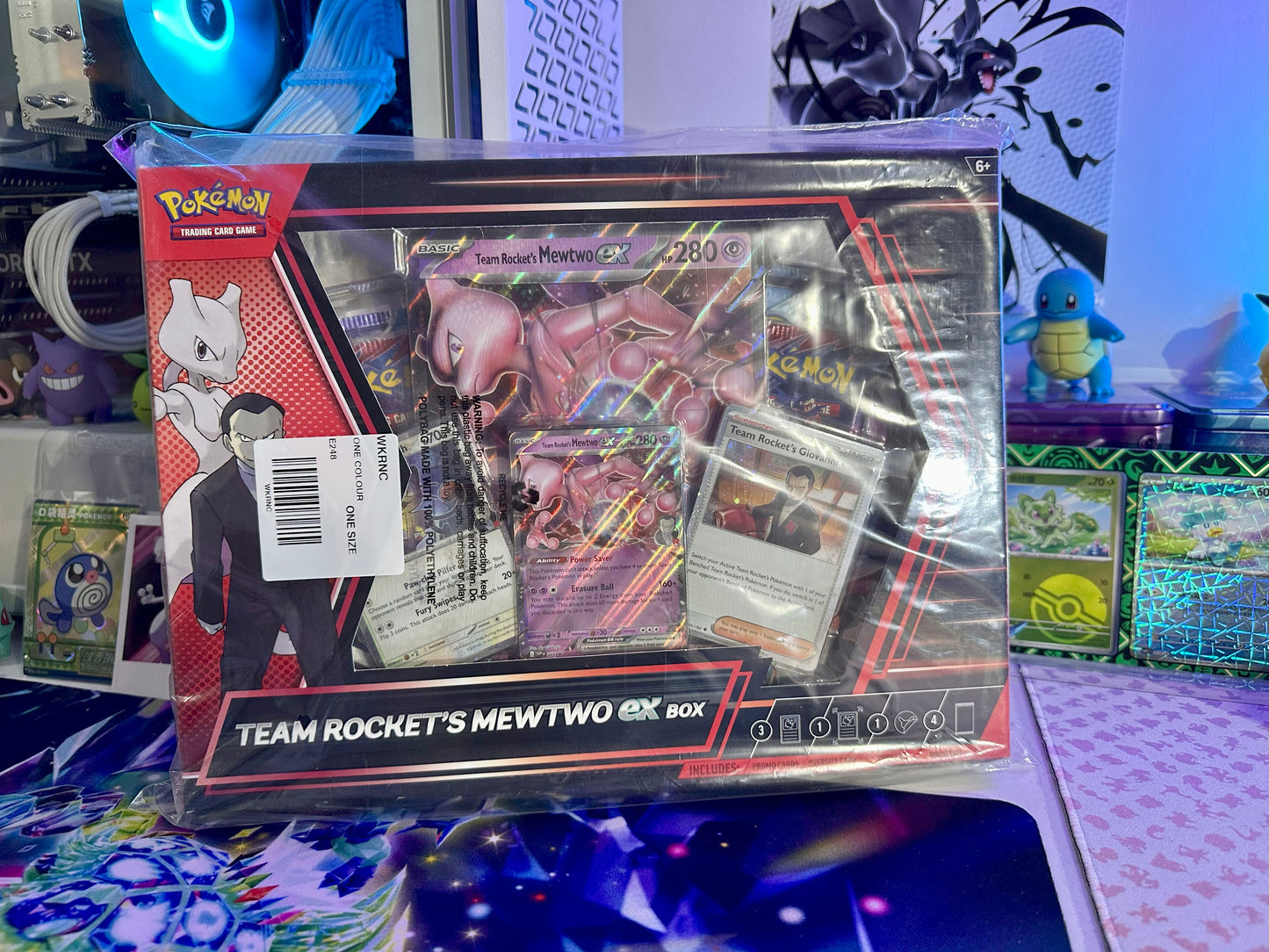 Pokémon TCG: Team Rocket’s Mewtwo ex Box