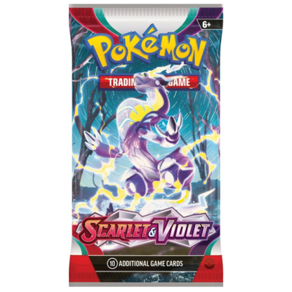 Pokémon TCG: Scarlet & Violet 1 x Booster Pack - 10 Additional Game Cards for Collectors
